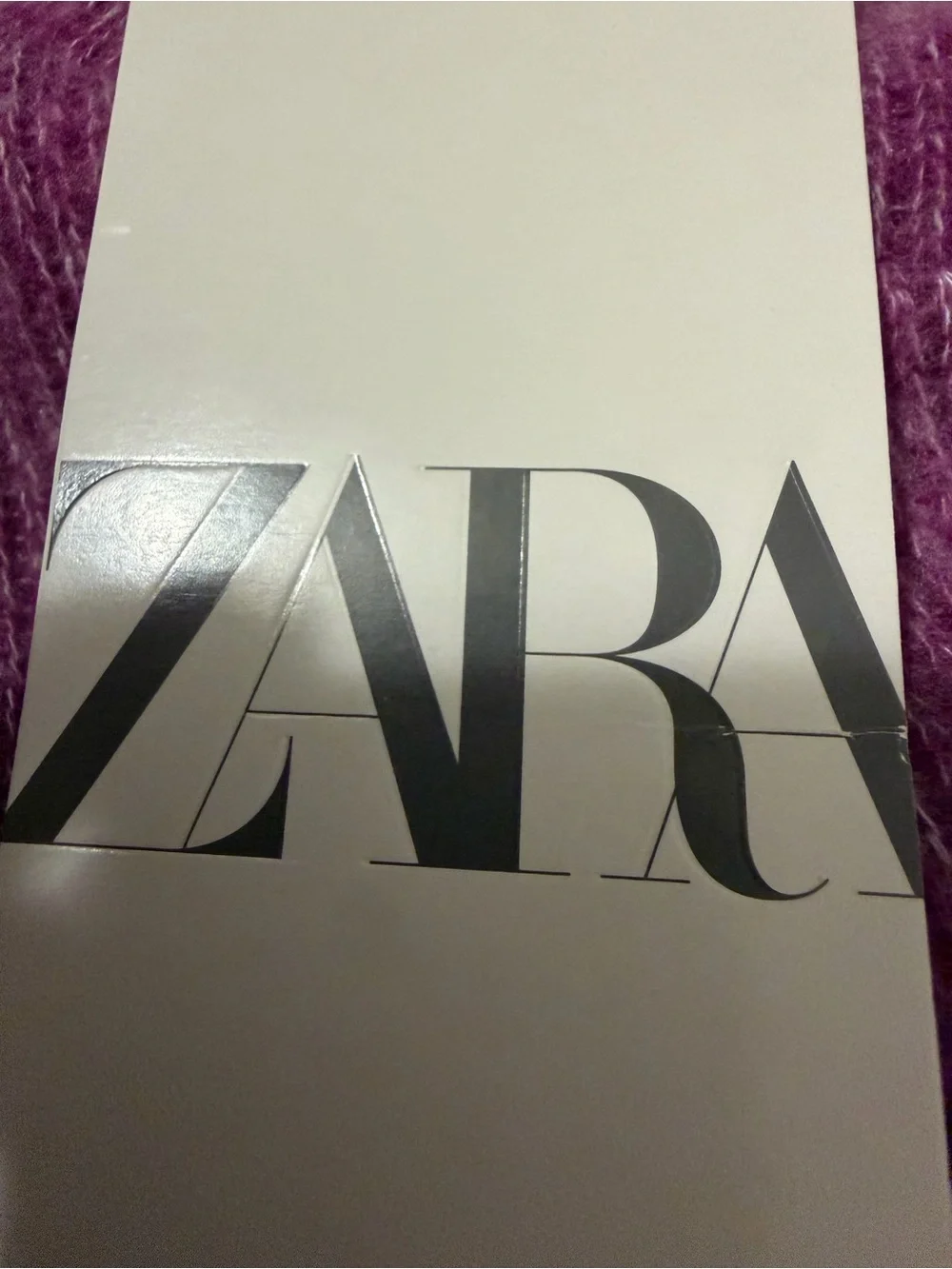 Zara Ribbed Crewneck Sweater in Magenta - Picture 4 of 4